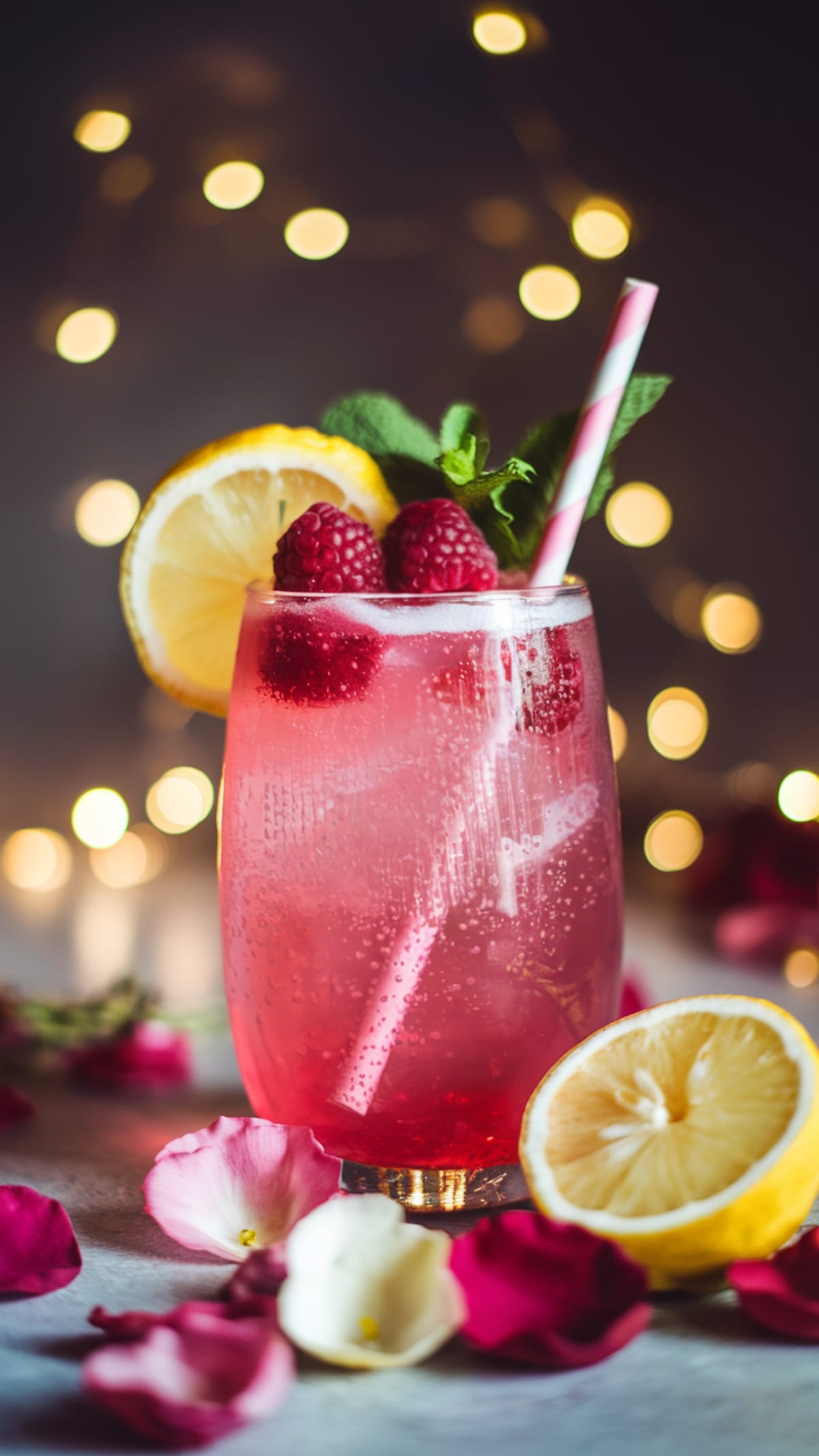 Dreamy Vodka Raspberry Lemonade Perfect for Valentine's Day Celebrations
