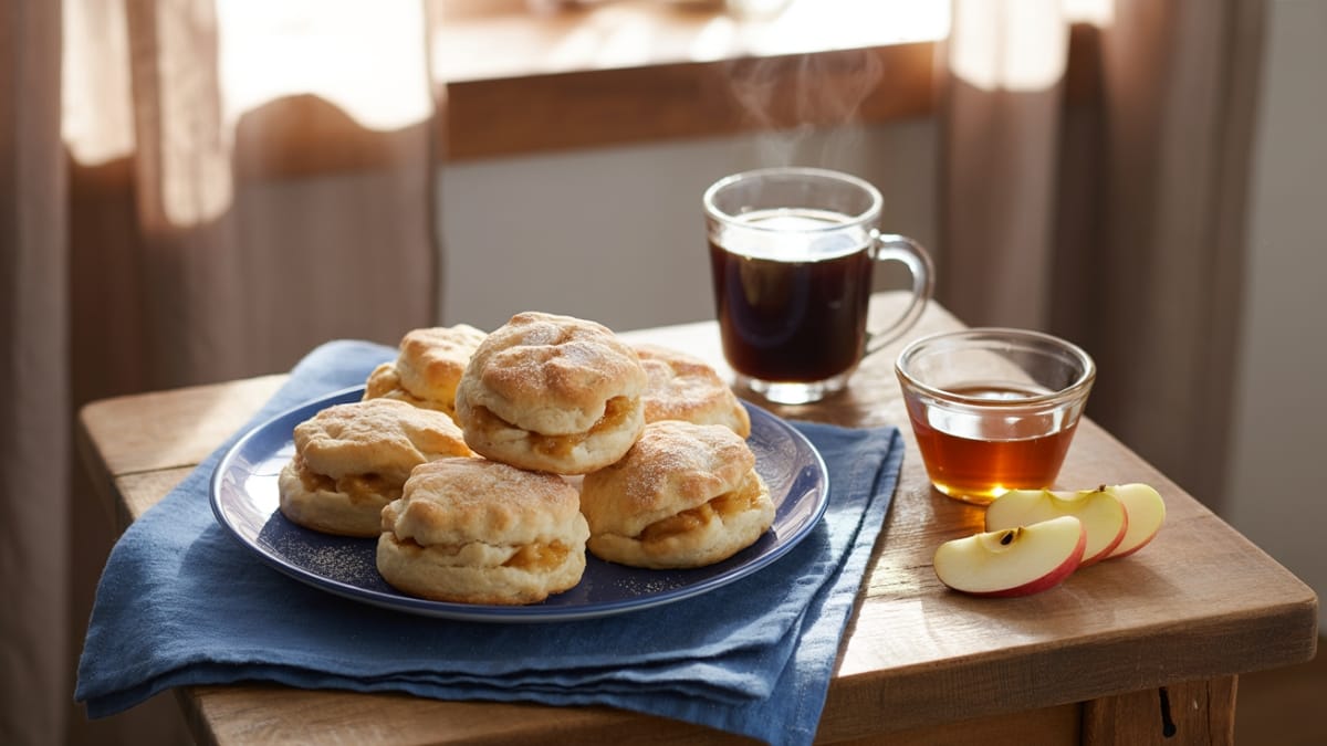 Easy Apple Pie Biscuits- A Shortcut to Homemade Comfort