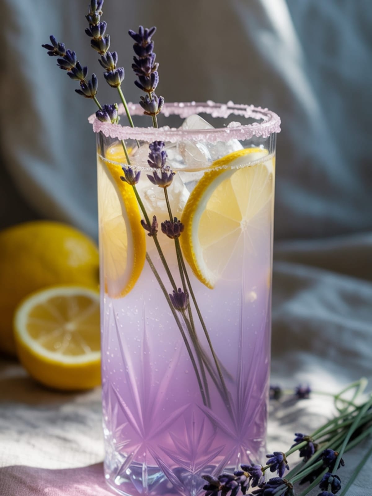 Fairy-Inspired Lavender Lemonade - Perfect Tea Party Drink
