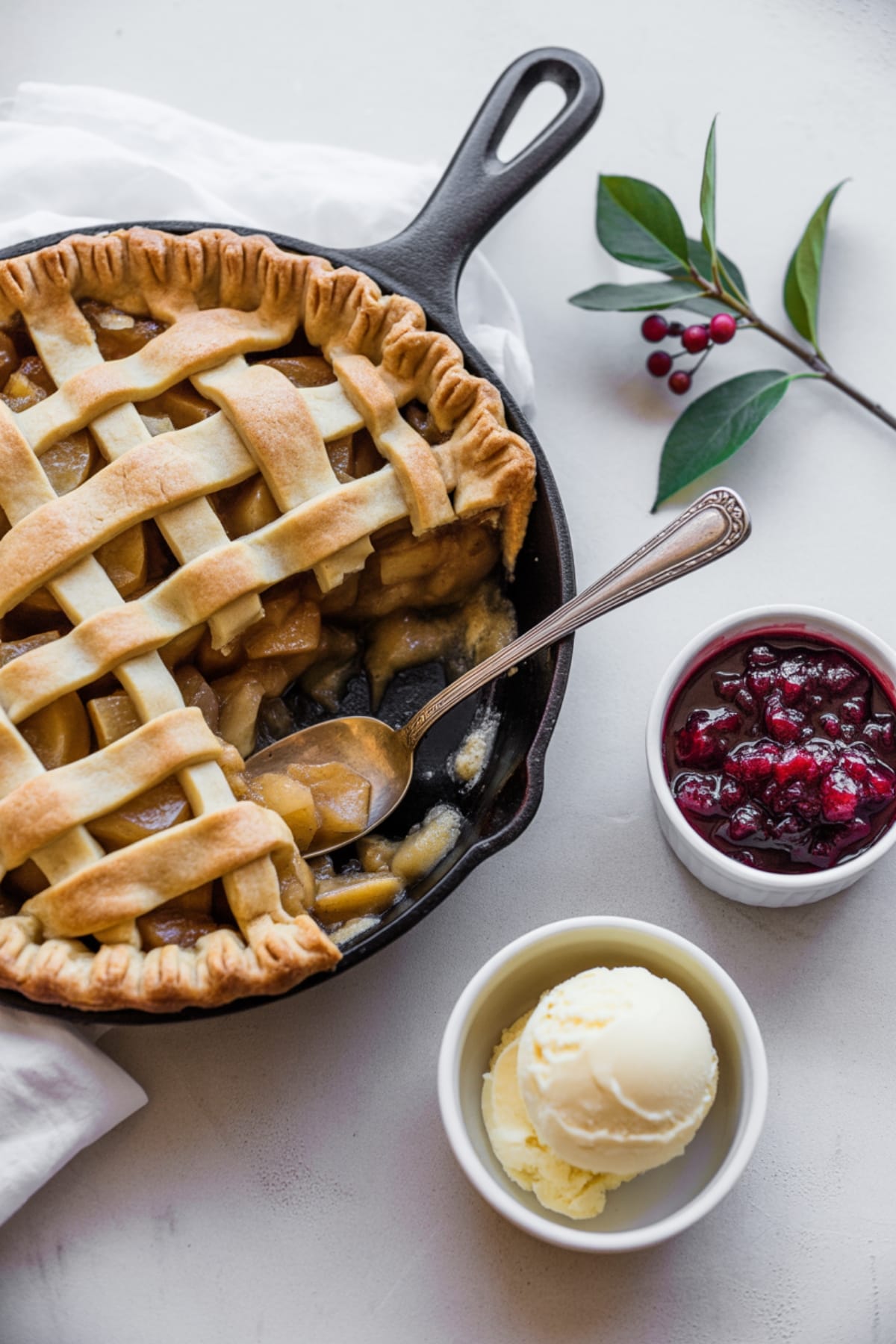 Foolproof Skillet Apple Pie for Cast Iron Beginners