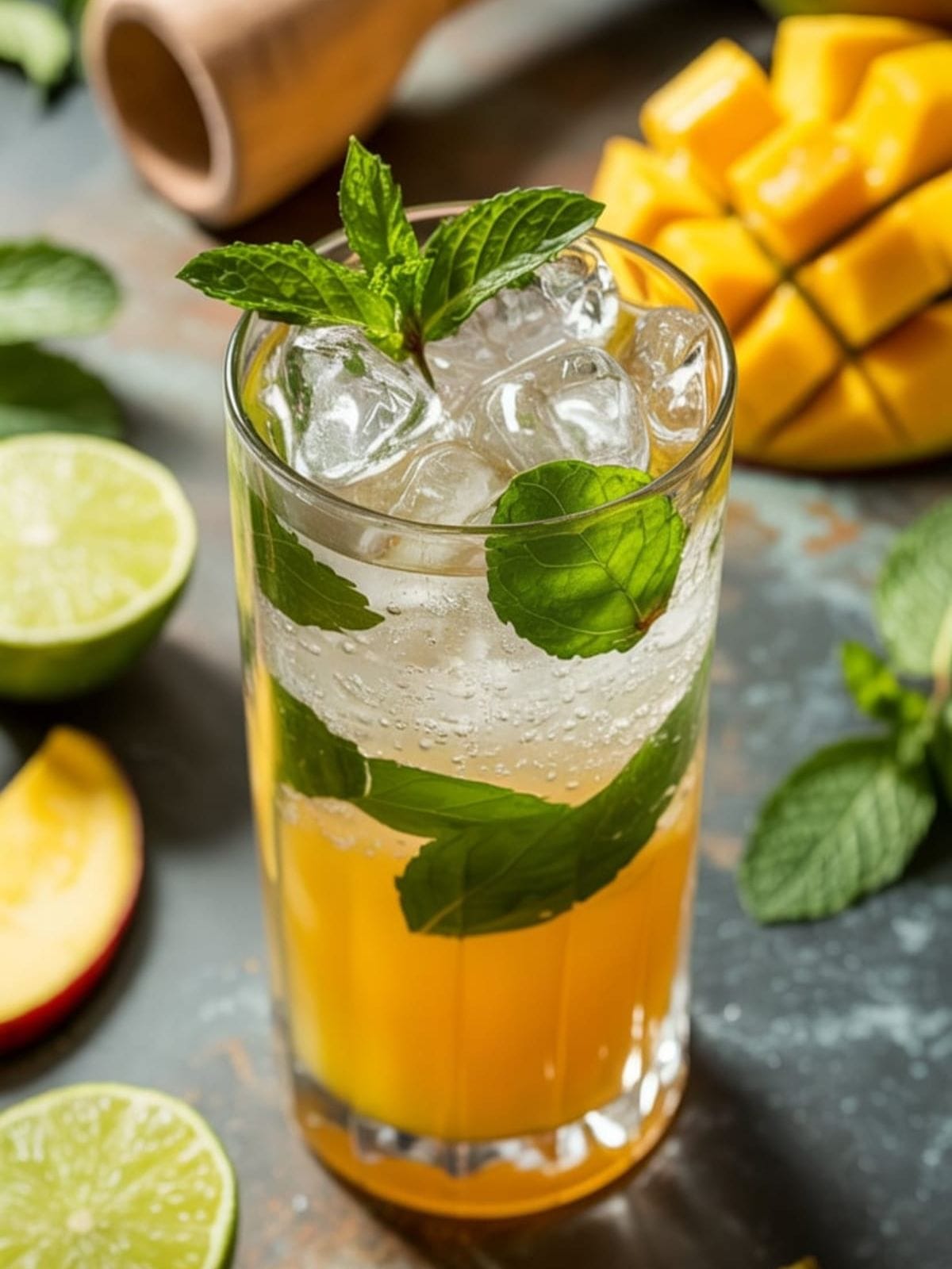 Fresh Mango Mojitos - The Ultimate Summer Drink (Mocktail Option!)