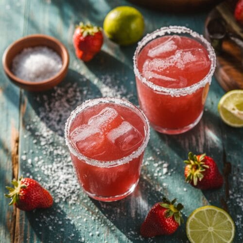 Frozen Strawberry Margarita