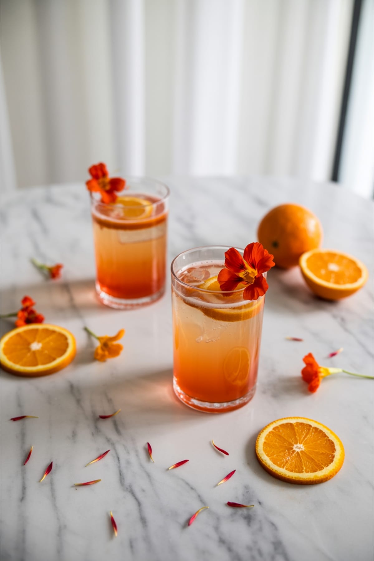 Garden-to-Glass - Nasturtium & Tangerine Summer Herb Spritz