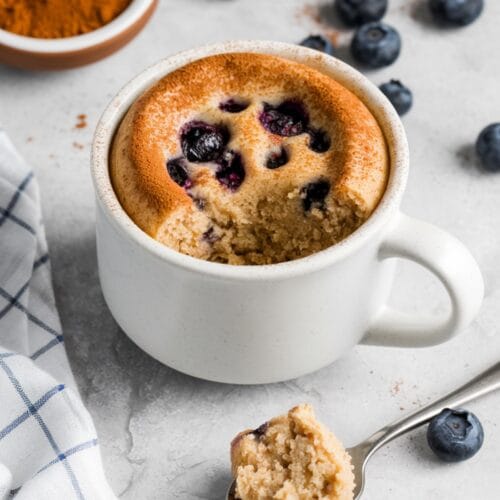 Gluten Free Cinnamon Mug Cake