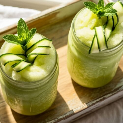 Honeydew Cucumber Slush