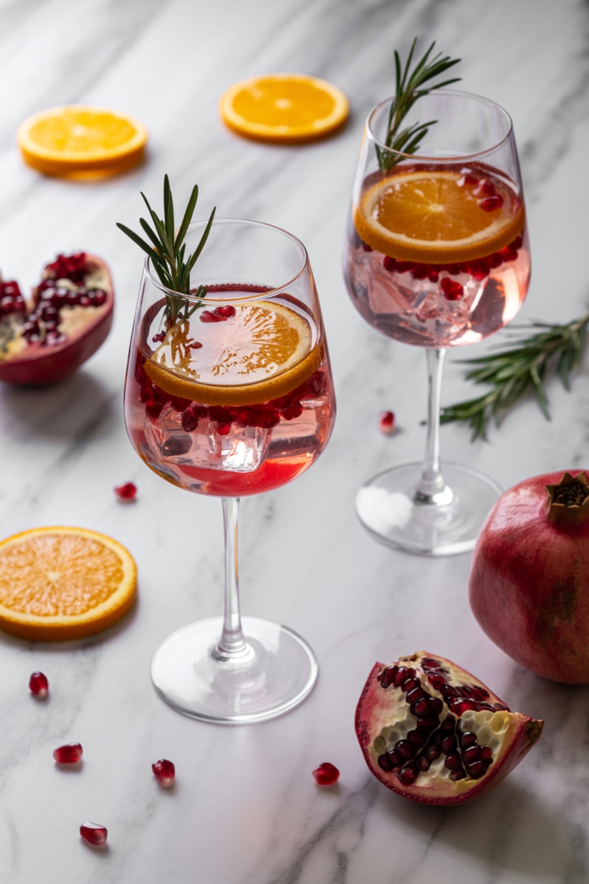 Insta-Worthy Cute Drinks - Citrus Pomegranate Fizz Recipe