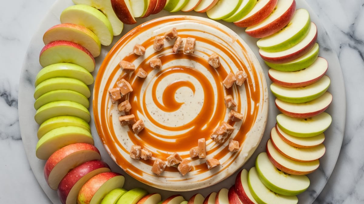Irresistible Caramel Apple Cheesecake Dip That Will Disappear in Minutes