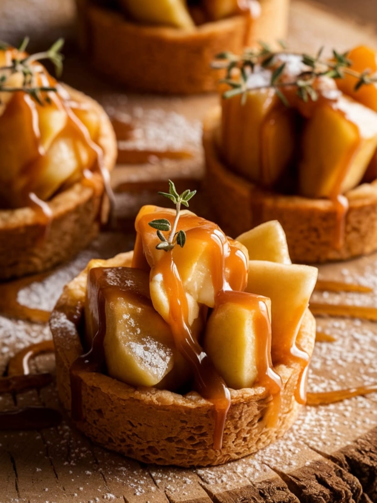Irresistible Mini Caramel Apple Dessert Cups for Fall Gatherings