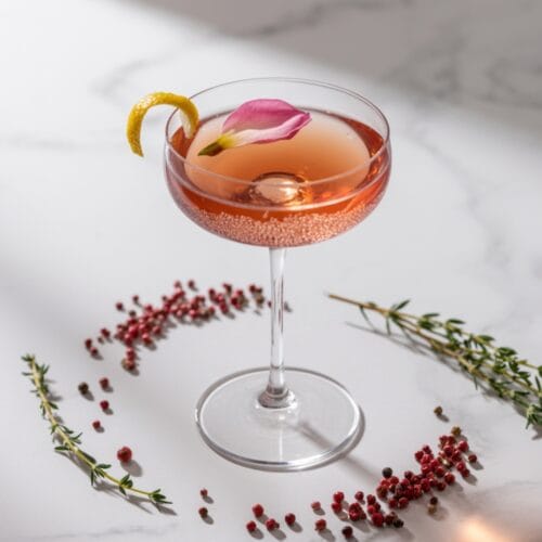 Kiss from A Rosé Cocktail Recipe