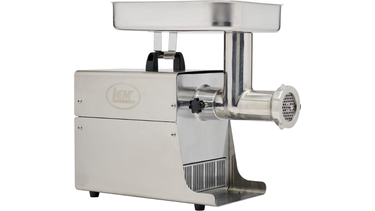 LEM Products BigBite #8 Meat Grinder - Perfect for processing 3-5 deer annually