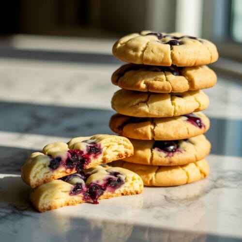 Lemon Blueberry Cookies