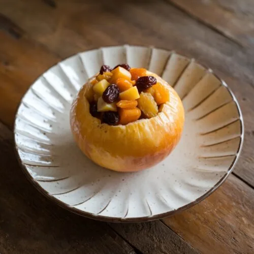 Microwave Baked Apple