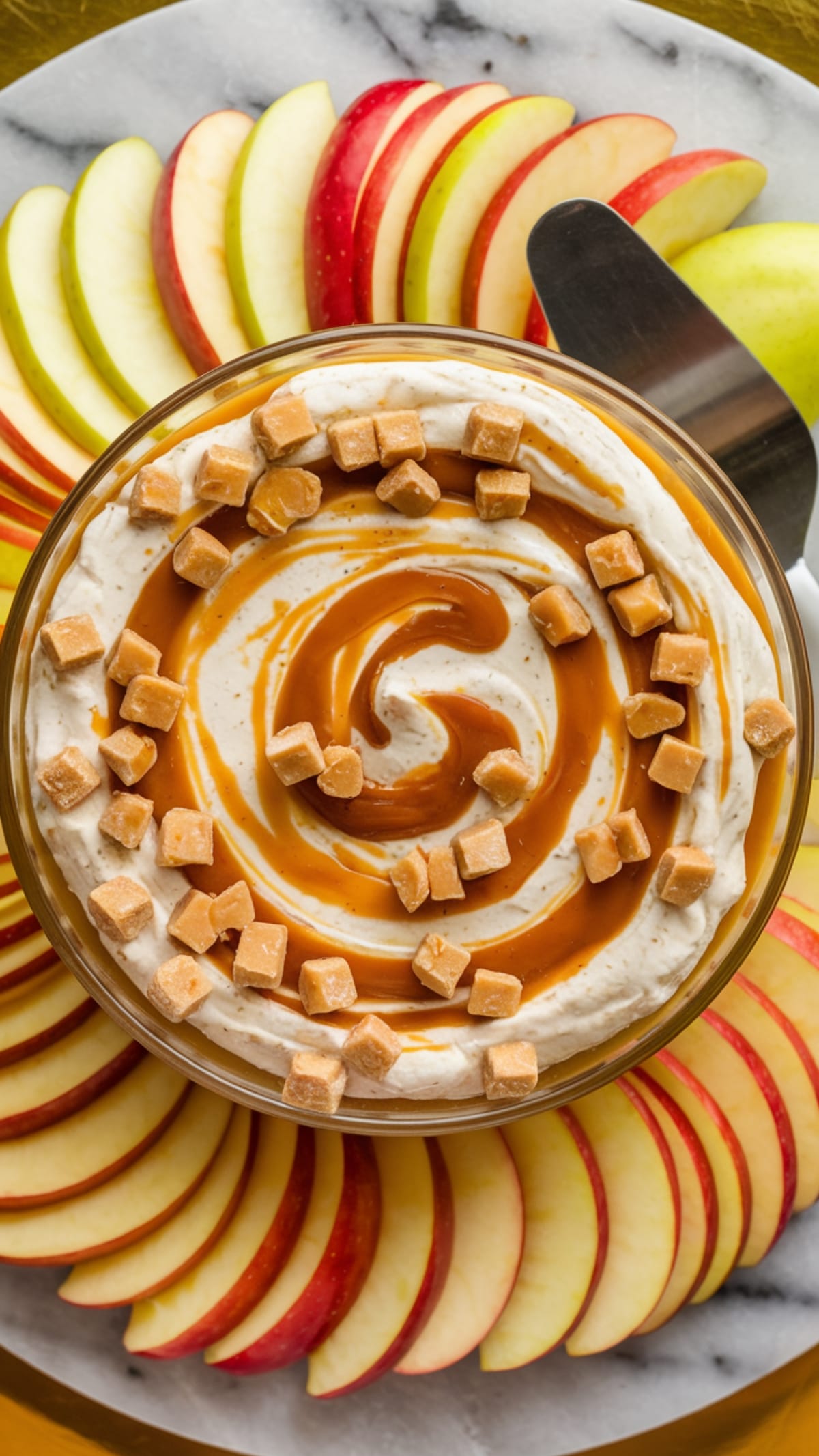 No-Bake Caramel Apple Cheesecake Dip (Ready in 15 Min)