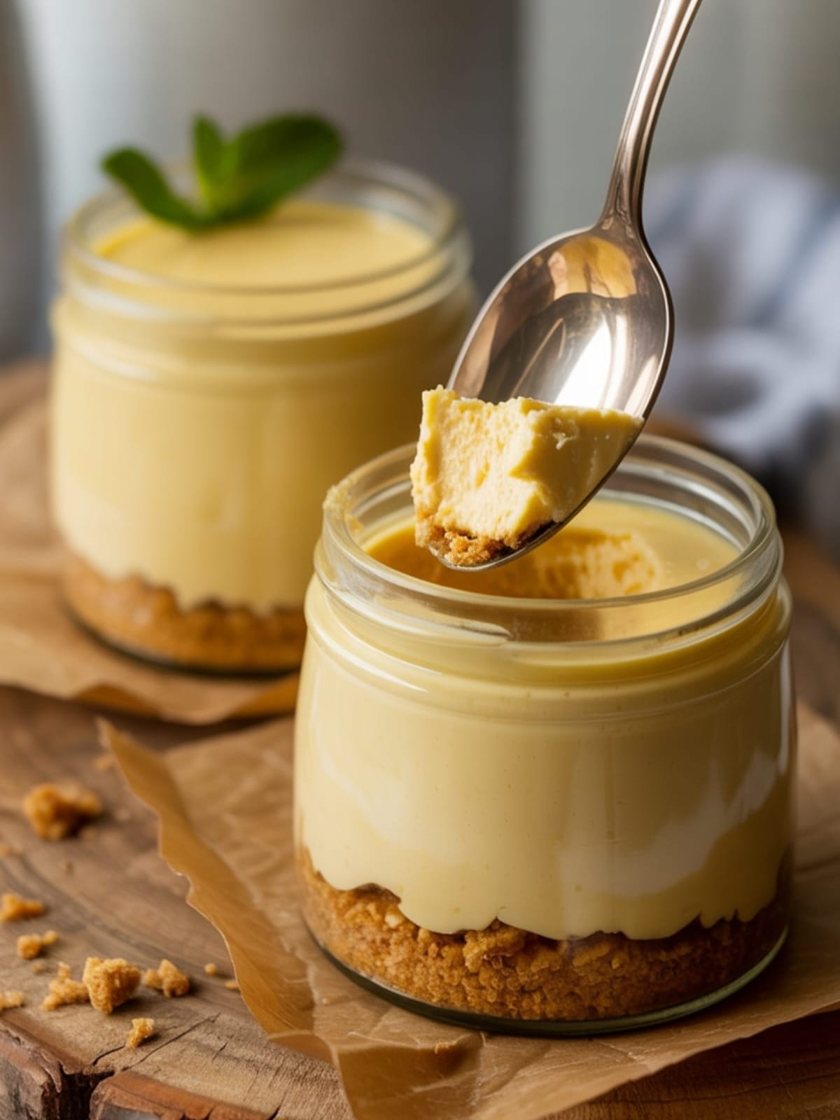 No-Bake High Protein Cheesecake Jars (20g Protein!)