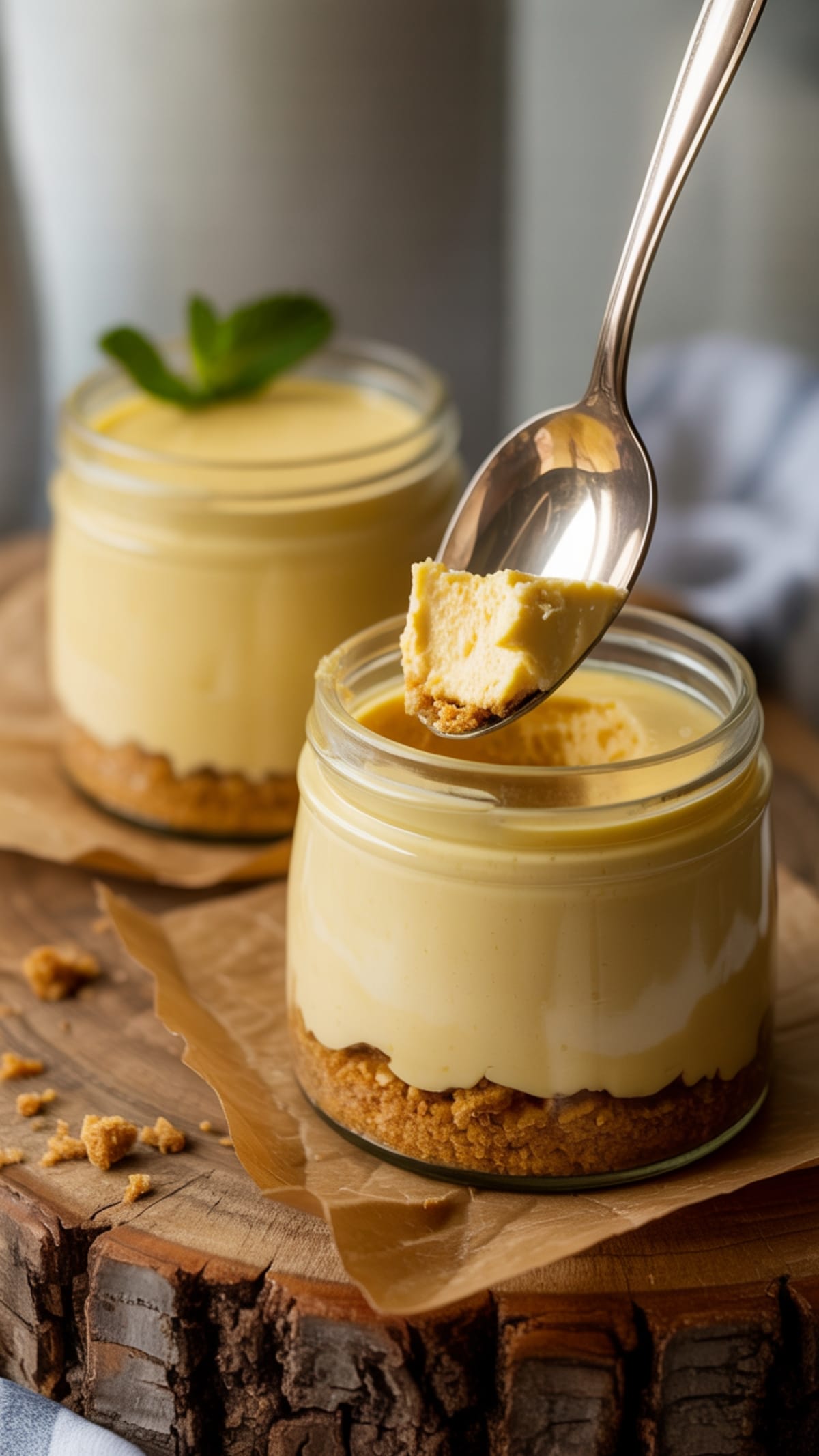 No-Bake High Protein Cheesecake Jars (20g Protein!)