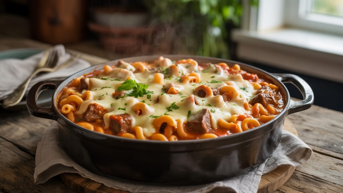 One-Pot Beefy Macaroni Family Comfort Food Made Simple