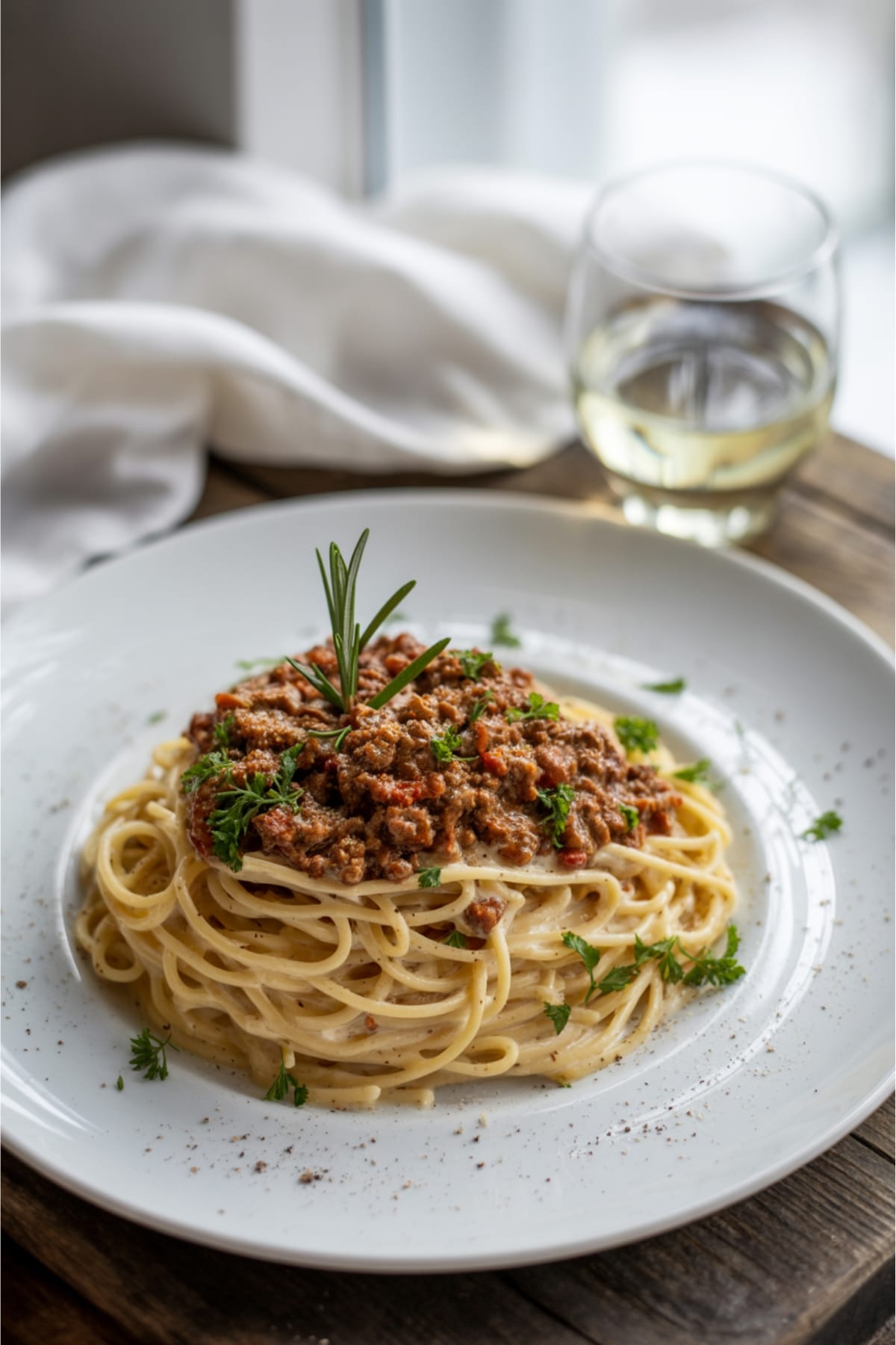 One-Pot Creamy Ground Beef Alfredo Pasta For Weeknight Dinners