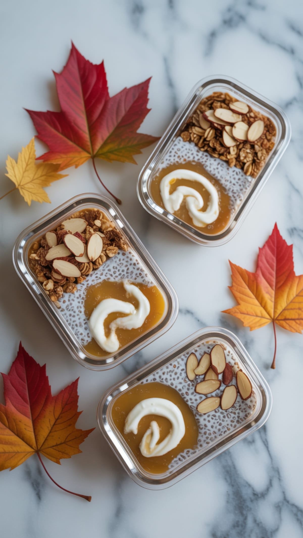 Overnight Apple Pie Chia Pudding: Healthy Breakfast Magic
