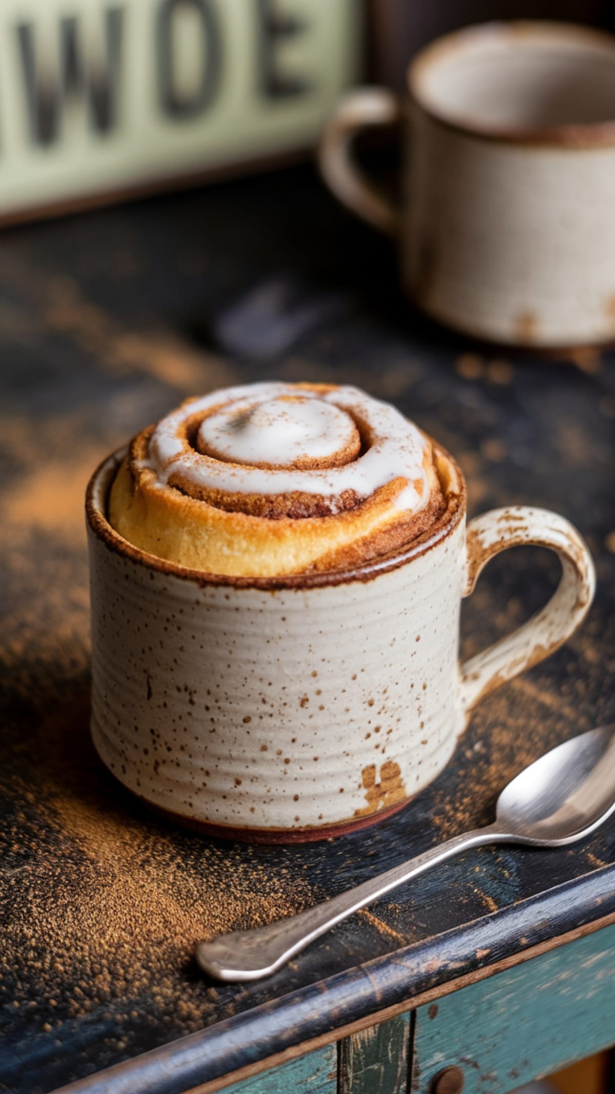 Ready in 5 Minutes: Gooey Cinnamon Roll Mug Cake Recipe