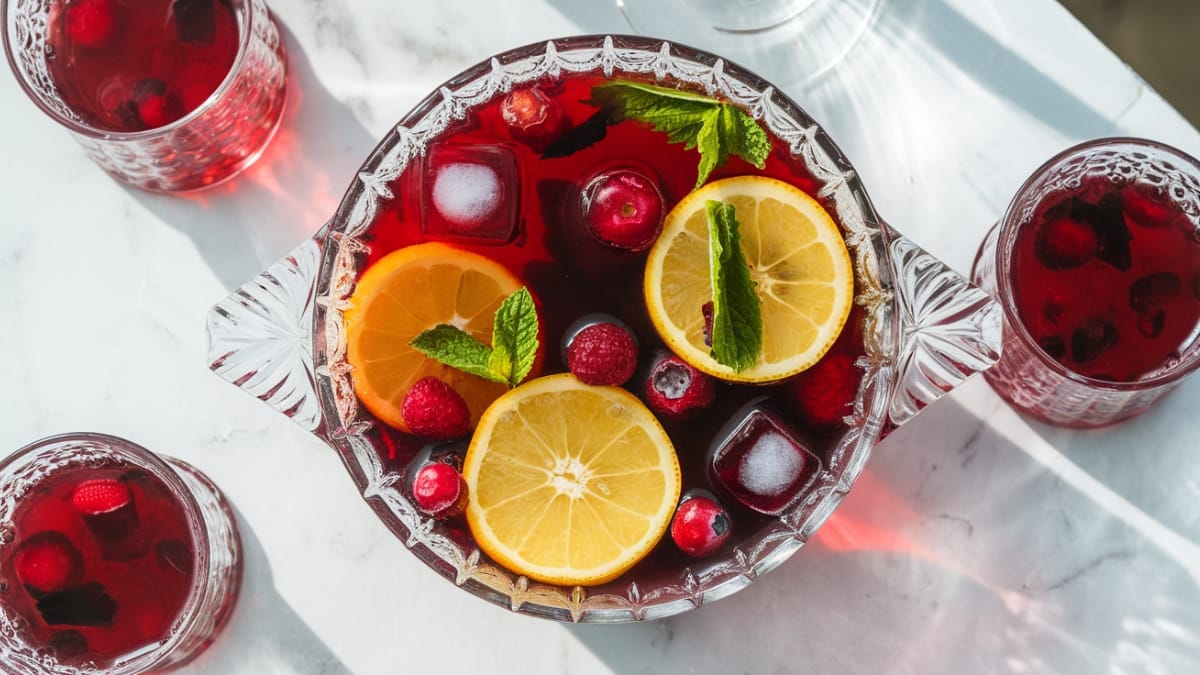 Refreshing Homemade Fruit Punch: A Vibrant Summer Sipper
