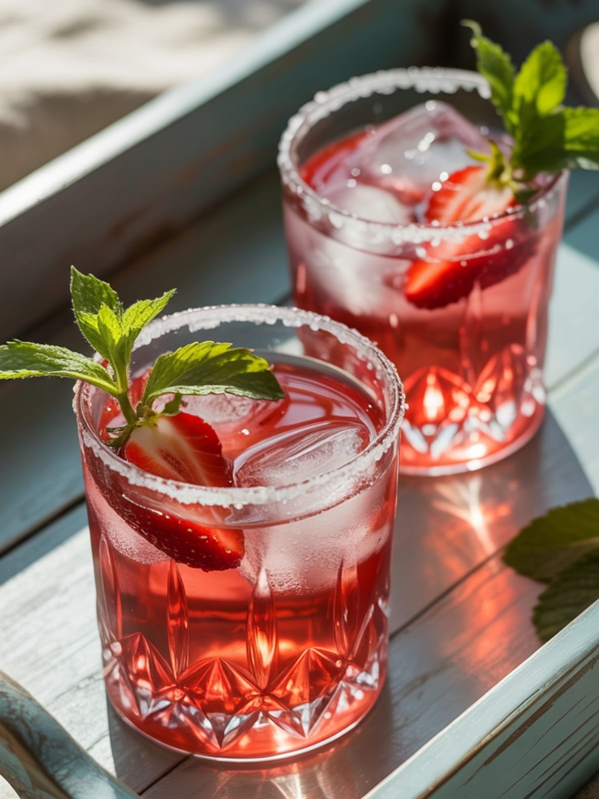 Refreshing Strawberry Gin Smash - The Ultimate Summer Cocktail