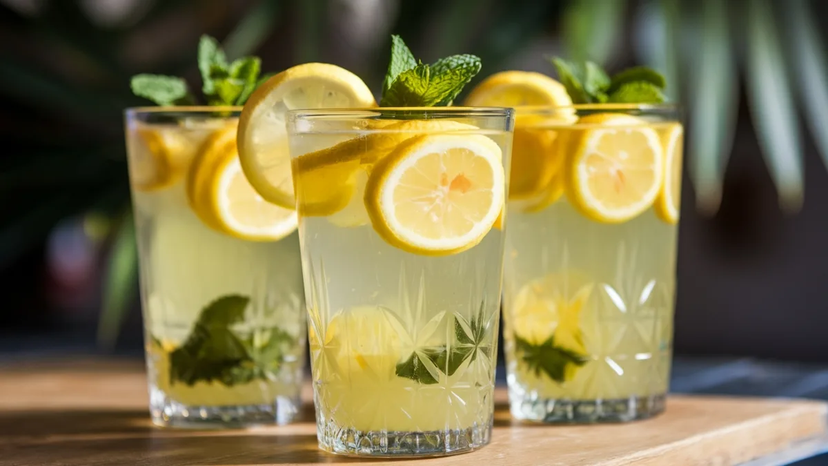 Refreshing Tropical Pineapple Lemonade Punch That Will Transport You to Paradise