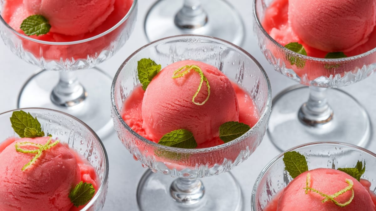 Refreshing Watermelon Sorbet- The Ultimate Summer Treat You Can Make at Home