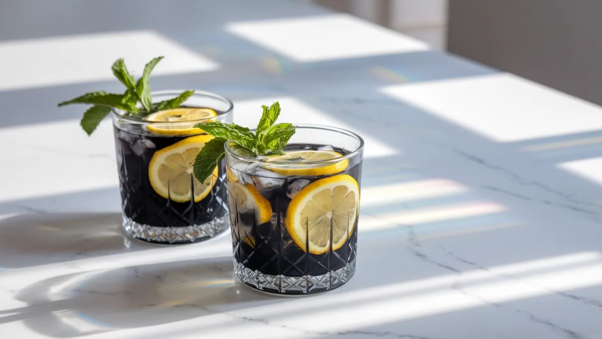 Revitalize Your Day with Deliciously Detoxifying Charcoal Lemonade