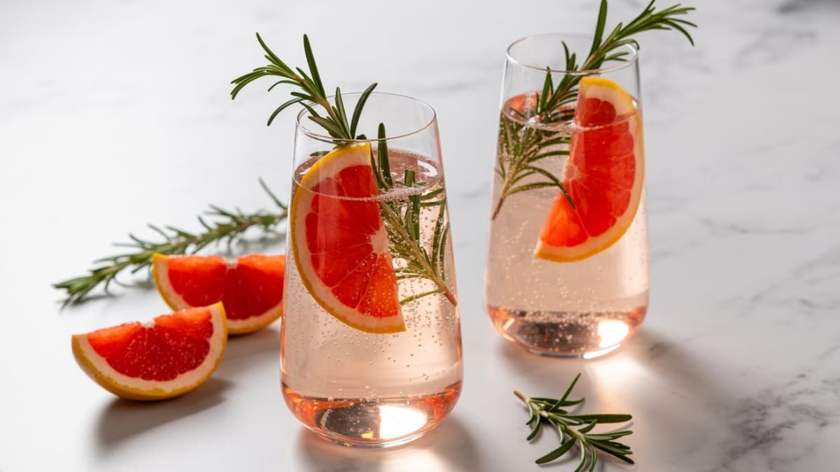 Revitalize Your Senses The Perfect Rosemary Grapefruit Spritzer Recipe