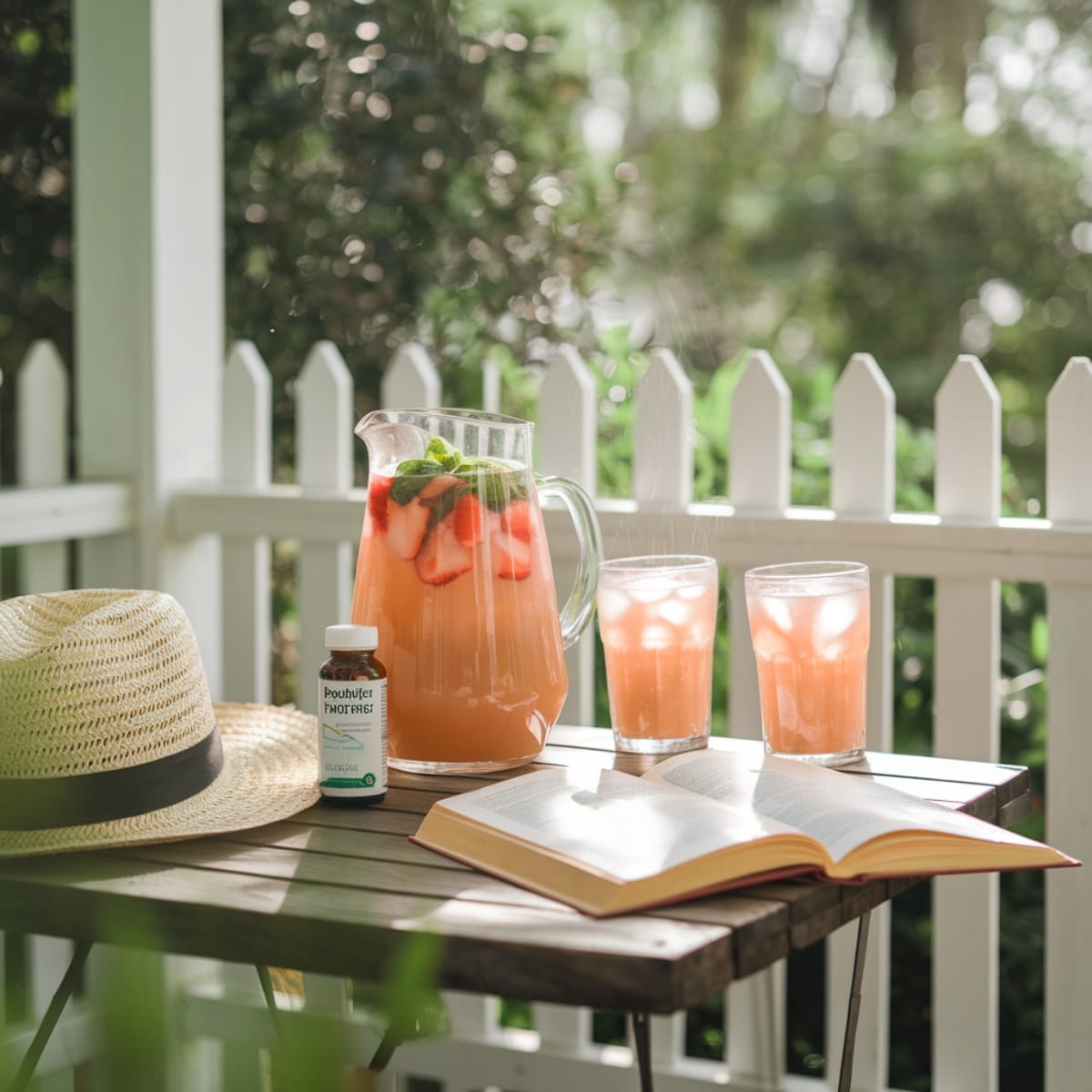 Revitalizing Hibiscus Strawberry Iced Latte- The Perfect Summer Refresher