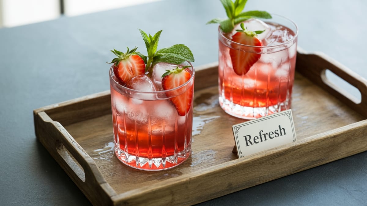 Shake Up Summer Bliss- The Strawberry Gin Smash That Wins Every Time