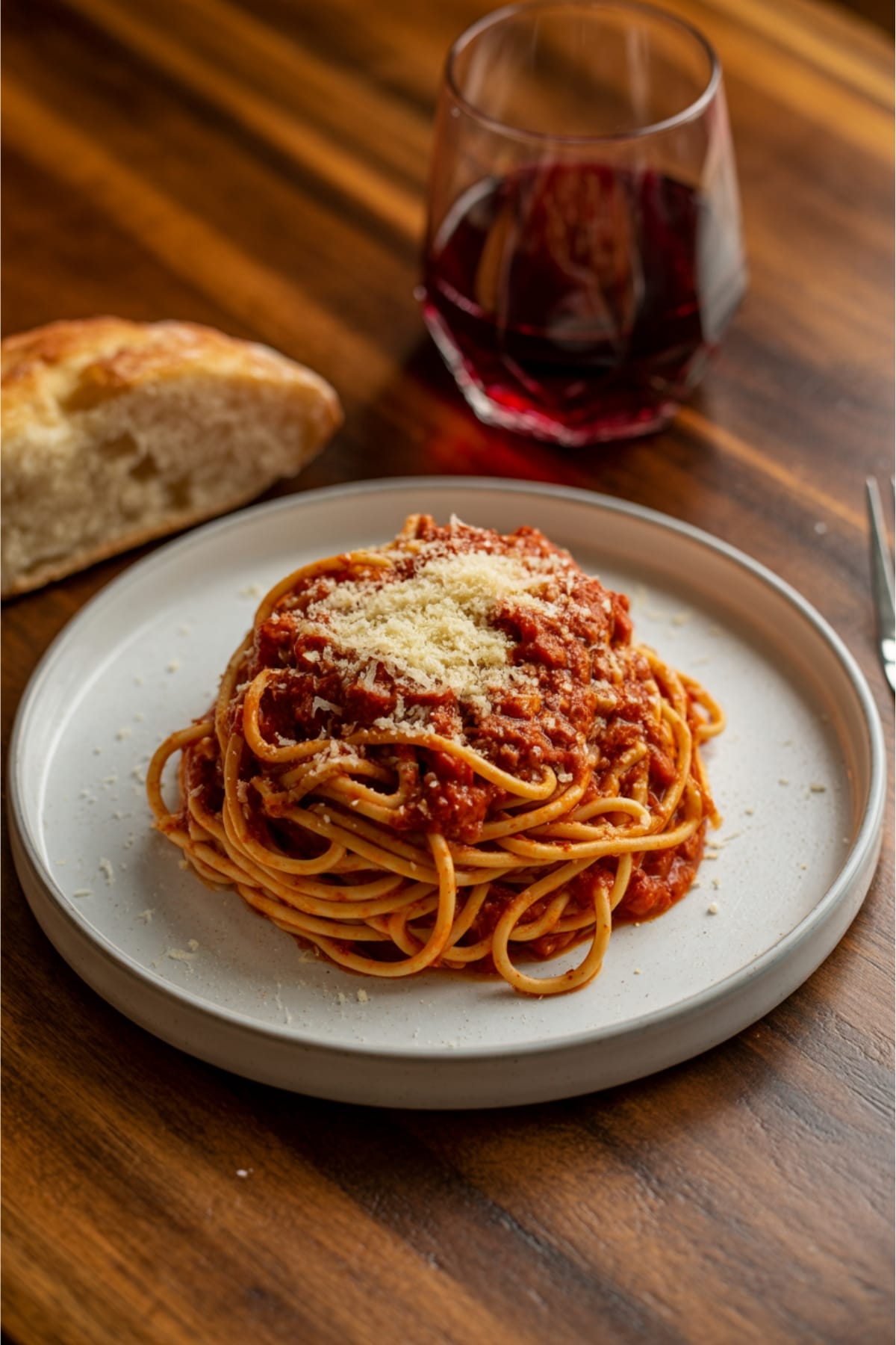 Simple Italian-Inspired Beef Linguine with Rich Marinara Sauce