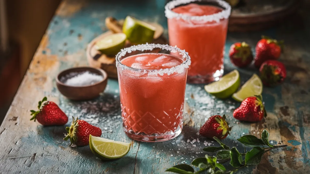 Sip into Paradise- Easy Frozen Strawberry Margarita Recipe That'll Wow Your Guests