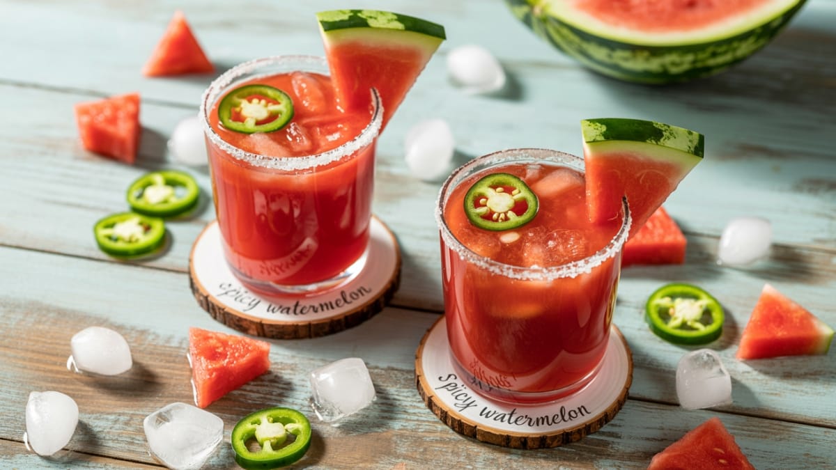 Sizzling Spicy Watermelon Margarita A Refreshing Twist