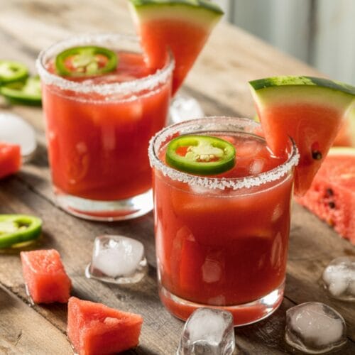 Spicy Watermelon Margarita Recipe