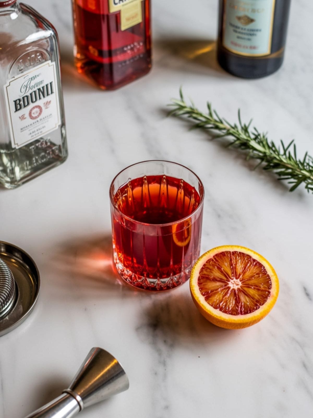 Stunning Blood Orange Negroni Recipe Perfect for Italian Dinner Parties