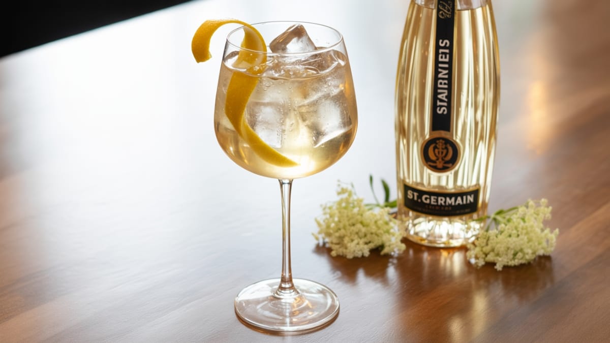 The Refreshing St. Germain Spritz- A Sophisticated Summer Cocktail