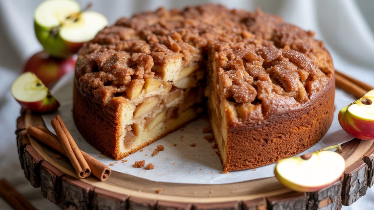 The Ultimate Cinnamon Apple Cake A Slice of Autumn Comfort