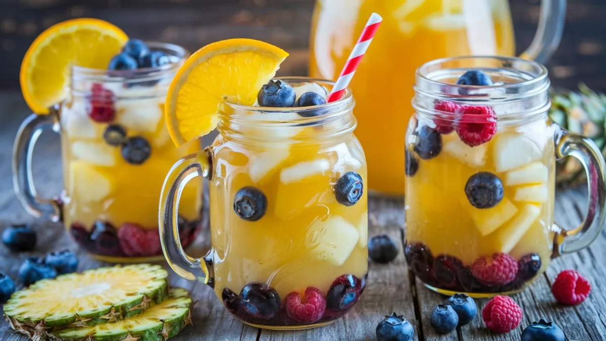 Tropical Bliss in a Glass- The Perfect Pineapple Orange Punch Recipe