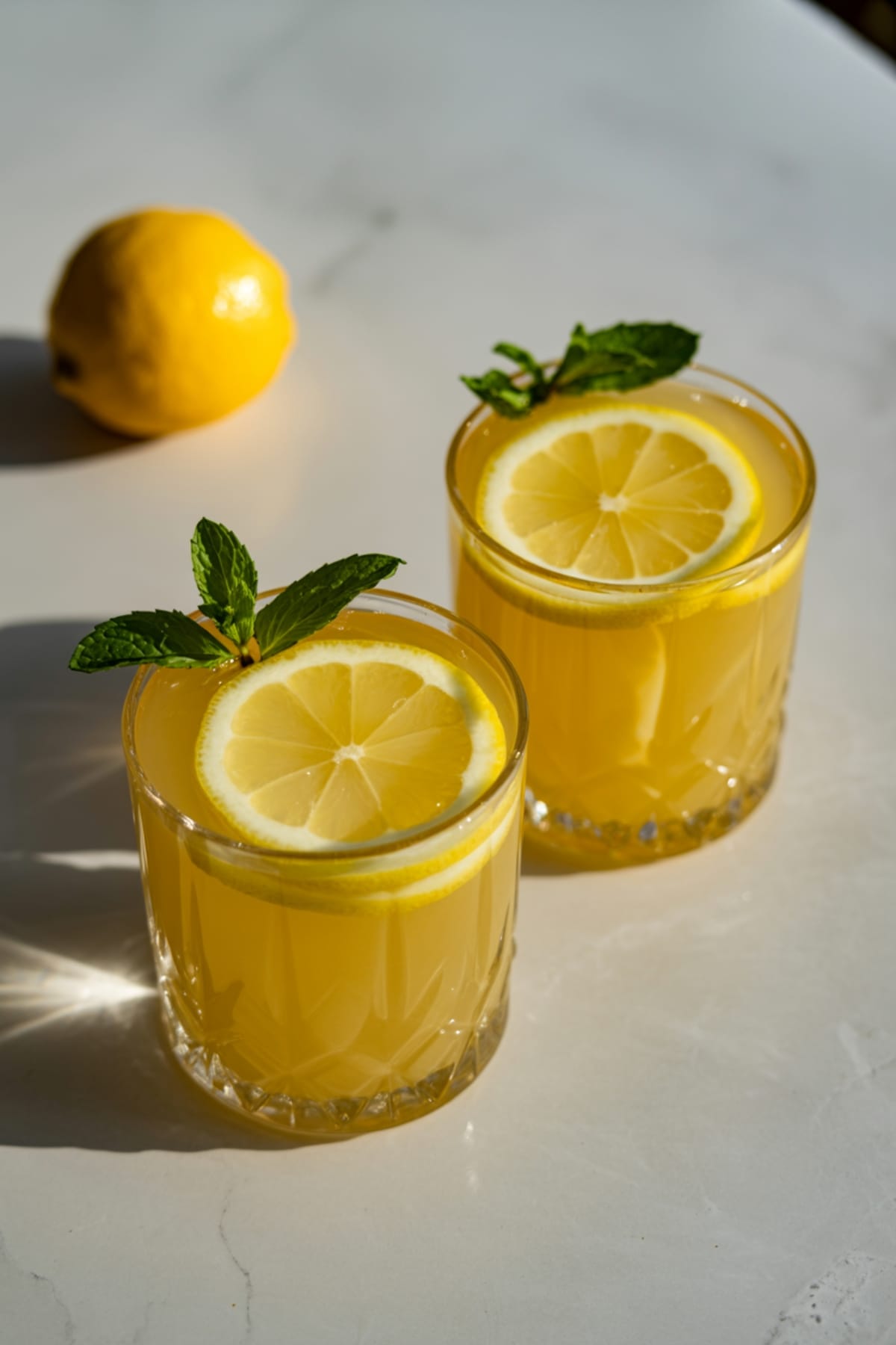 Tropical Mocktail - Pineapple Lemonade Punch Everyone Will Love