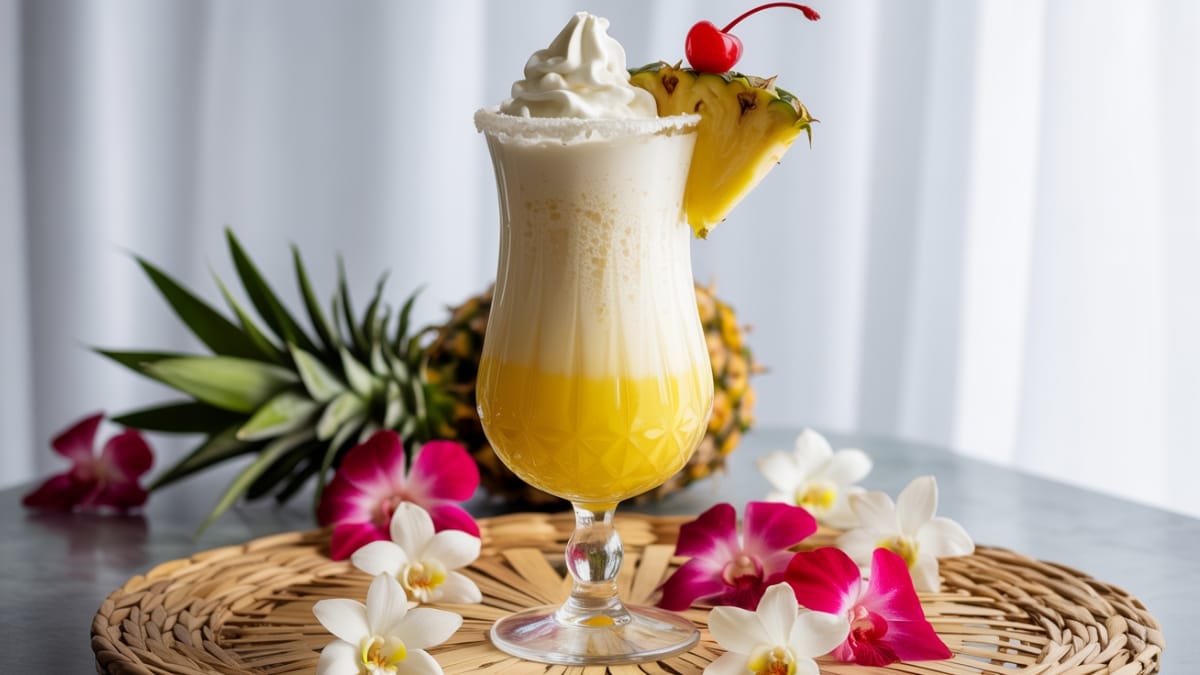 Tropical Paradise in a Glass The Ultimate Virgin Piña Colada Recipe