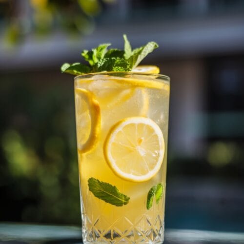 Tropical Pineapple Lemonade Punch