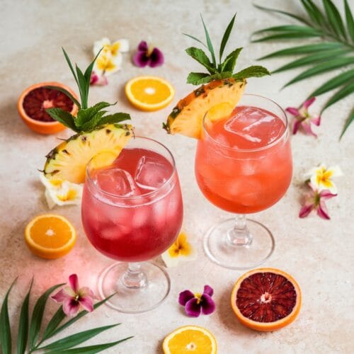 Tropical Rosé Aperol Spritz