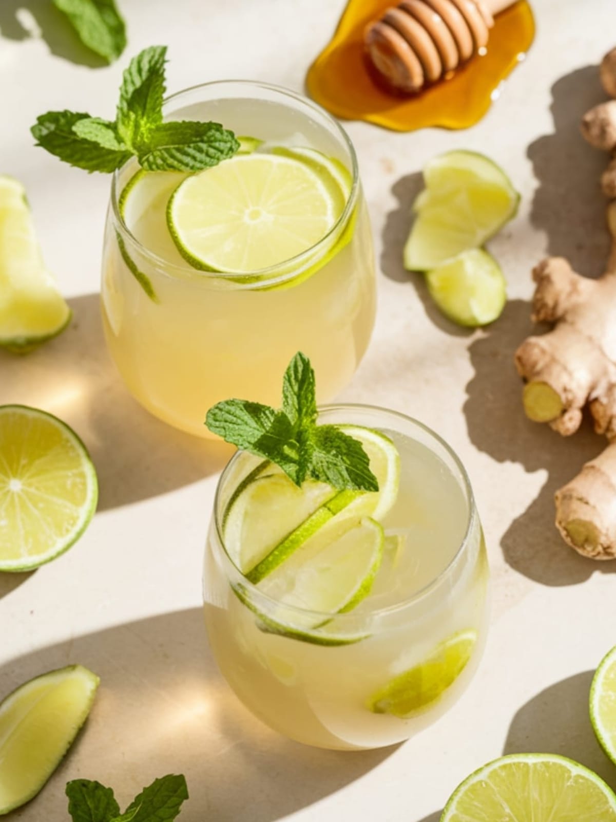 Zesty Honey Ginger Limeade - The Perfect Summer Drink Recipe