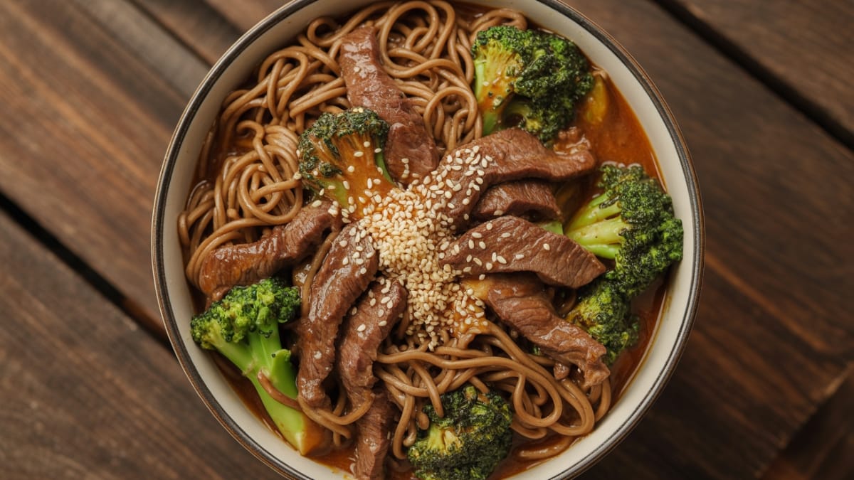 Beef and Broccoli Noodle Bowl: A 20-Minute Weeknight Wonder