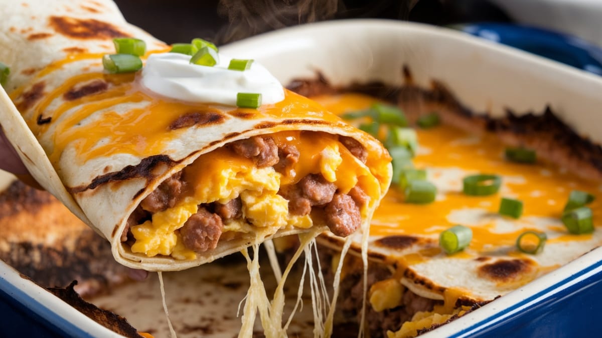 Sausage Breakfast Enchiladas: The Morning Meal That'll Make You Skip Lunch