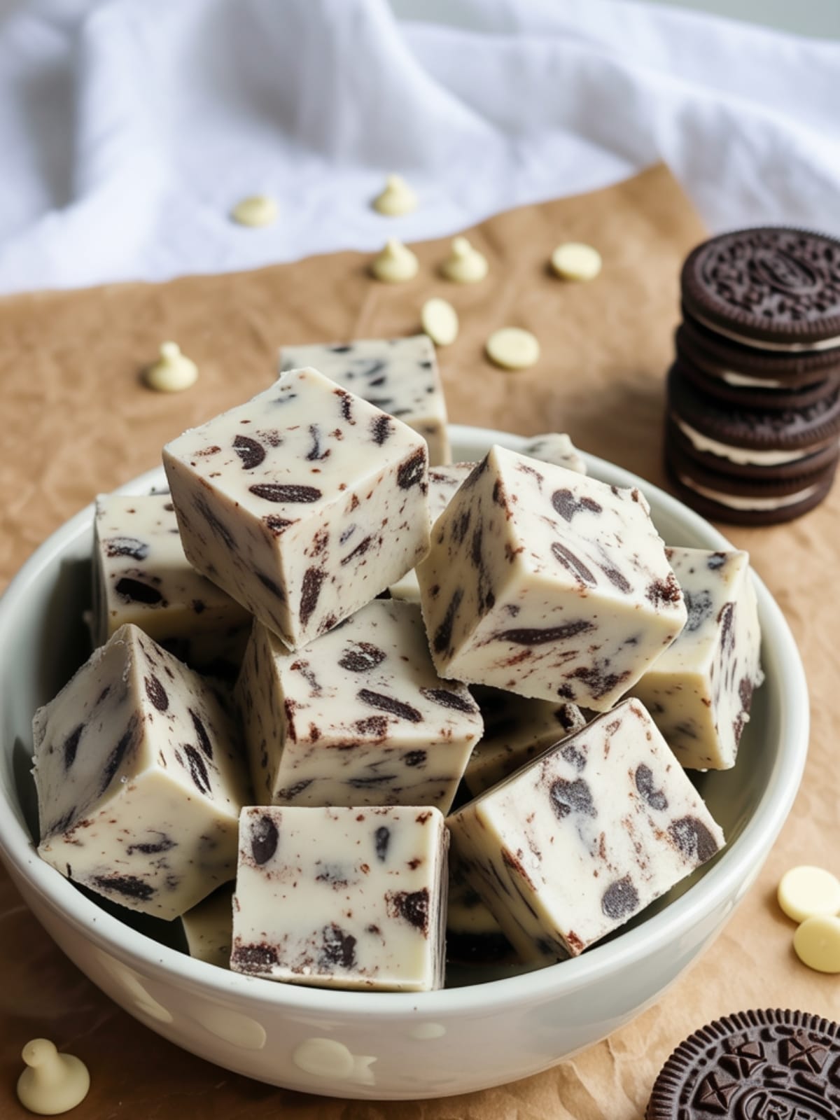 3-Ingredient Oreo Fudge Ready in 10 Minutes (No Baking Required!)