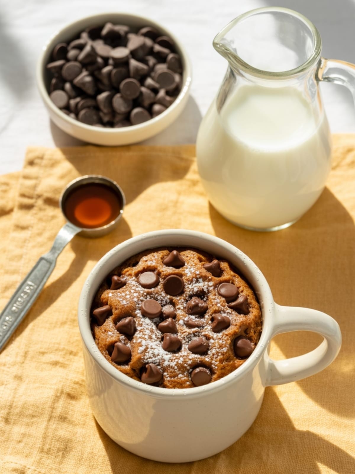 3-Minute Chocolate Chip Mug Cake When You Need Dessert NOW