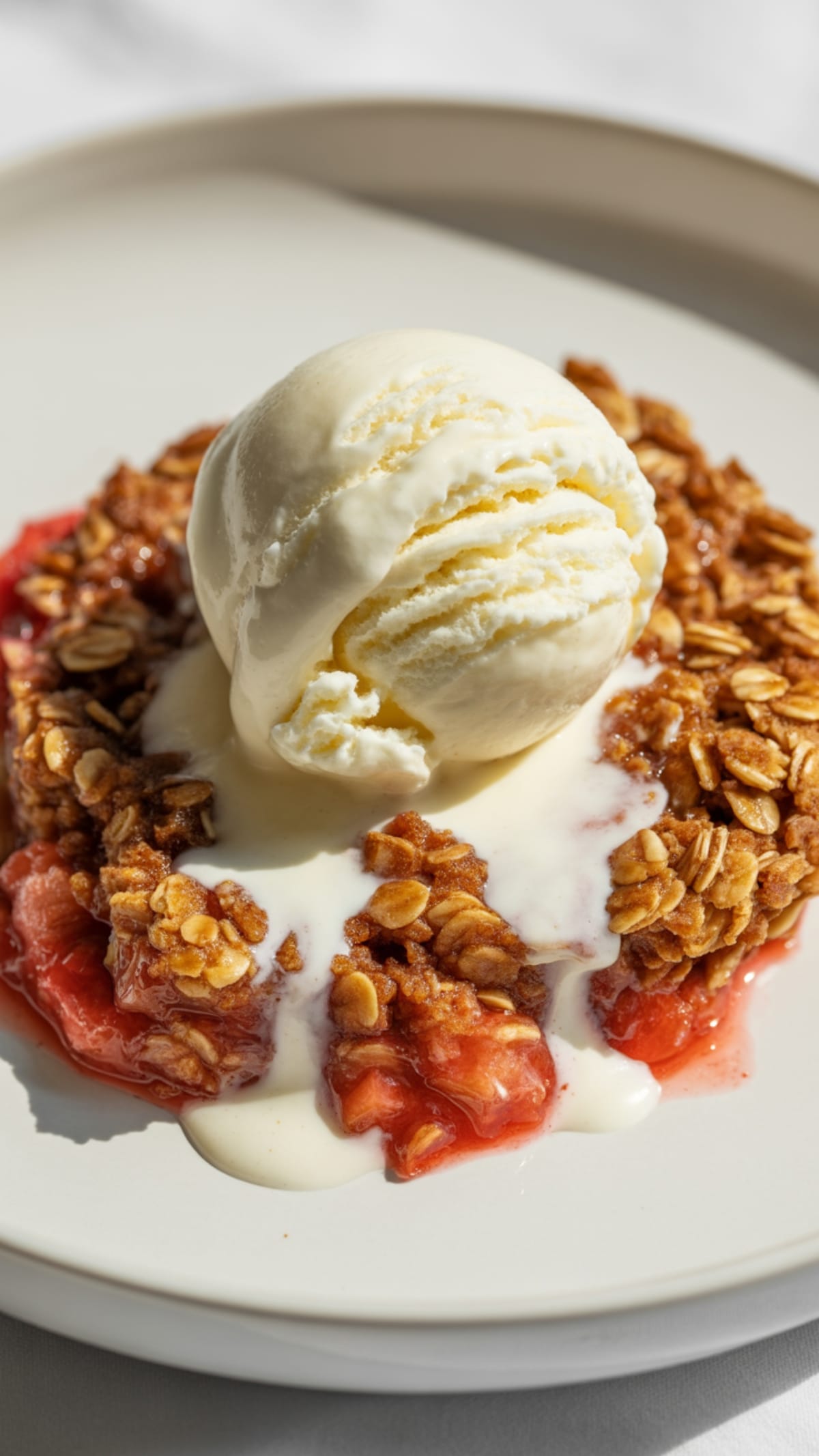 30-Minute Strawberry Rhubarb Crisp: Easier Than Pie!