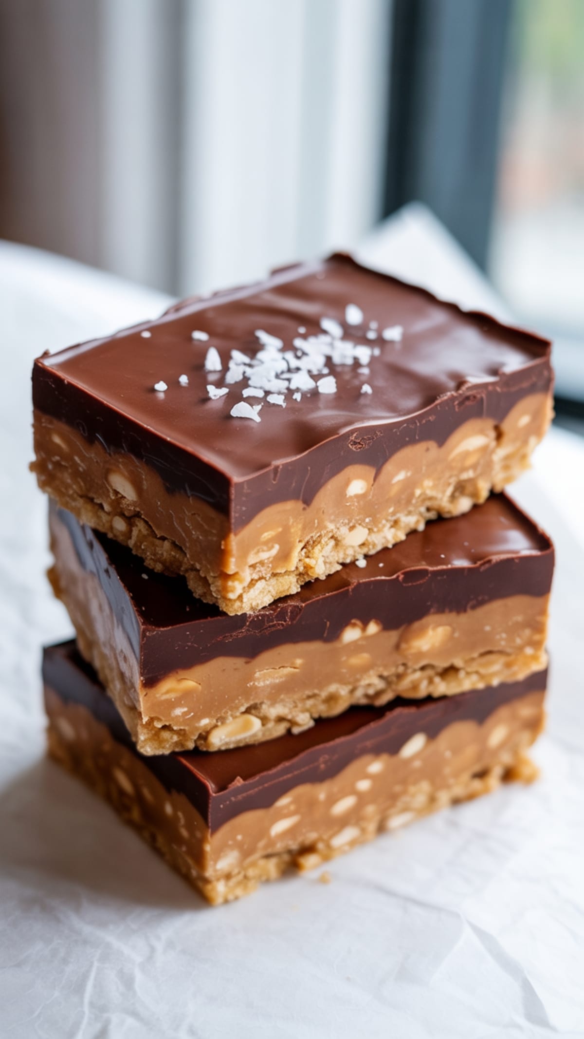 5-Ingredient No-Bake Peanut Butter Bars Ready in 15 Minutes